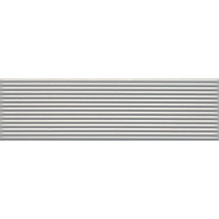 EUPHORIA - 3X12 LINEAR, SILVER, SATIN